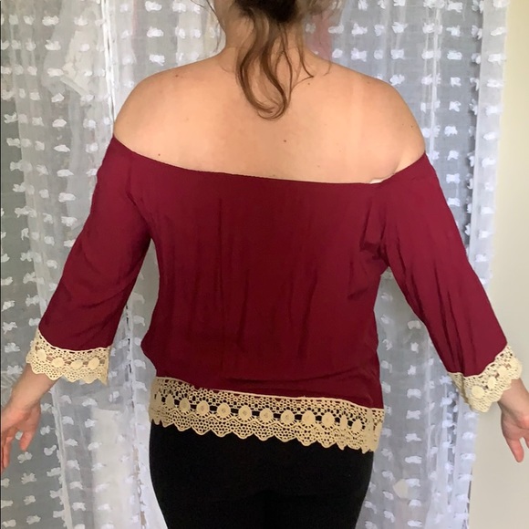 Off Shoulder Top - Picture 2 of 2